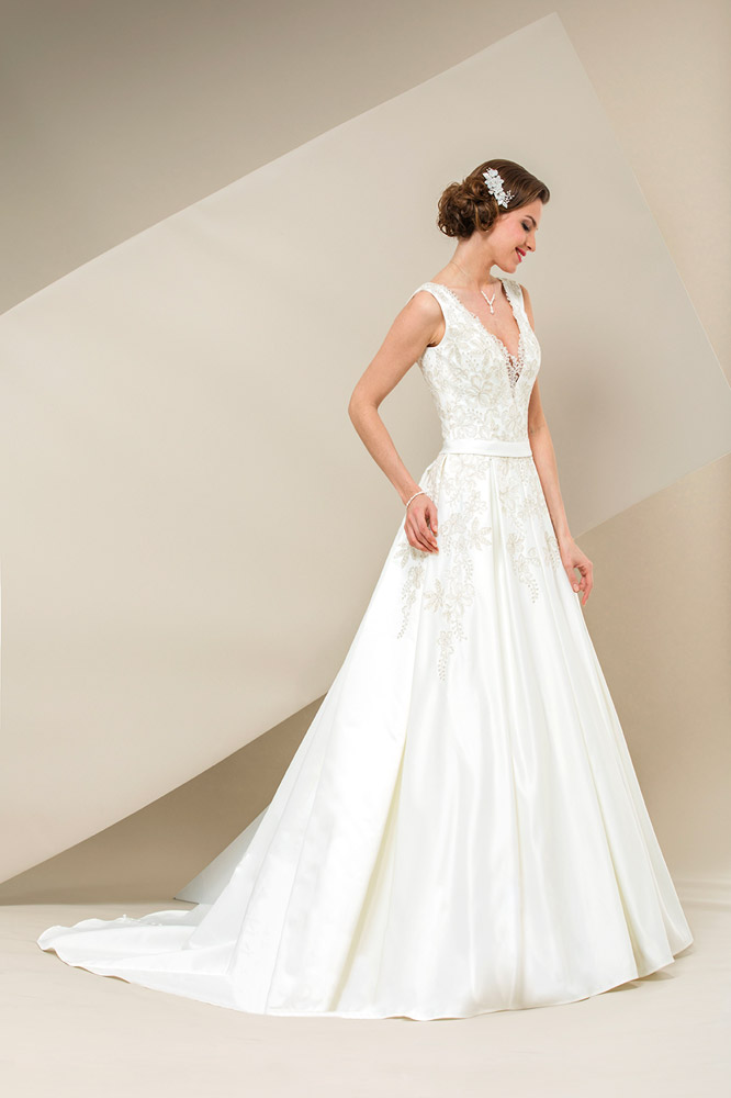 Robe trapèze 2024 mariage